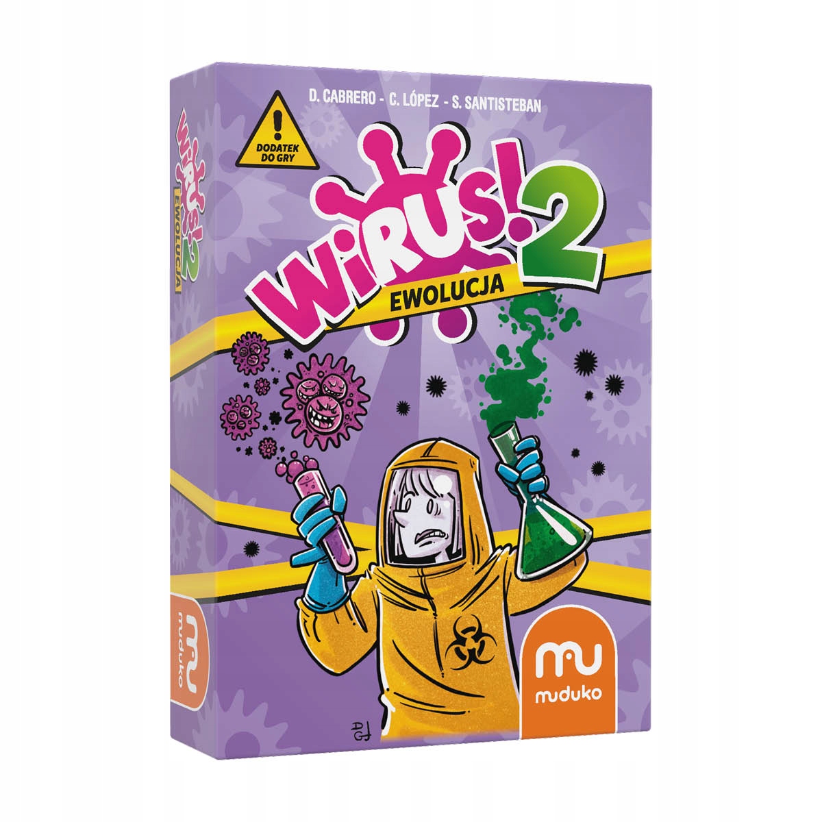 Wirus!2: Ewolucja. Dodatek do najbardziej zaraźliwej gry 2-6 osób, wiek 8+