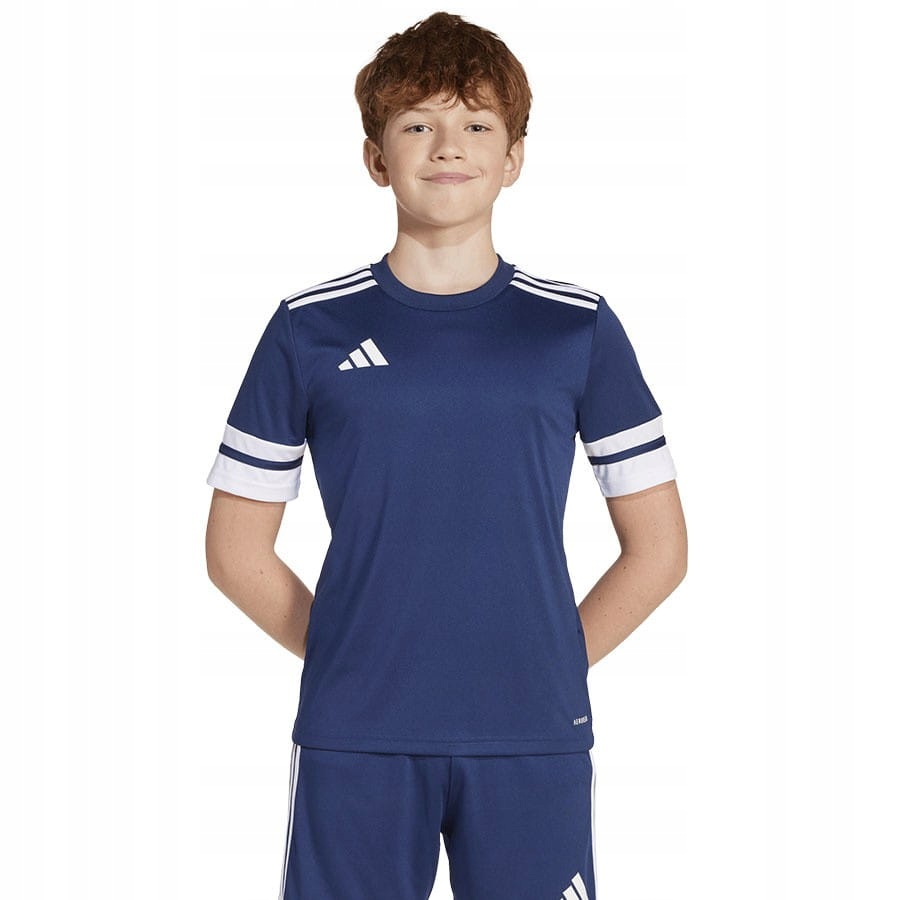 Koszulka adidas Squadra 25 Jsy Jr JJ0053 Granatowy, 176 CM