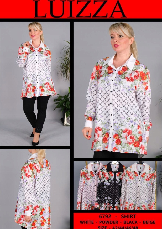 Luizza Luxusní Košile Premium Turecko 48