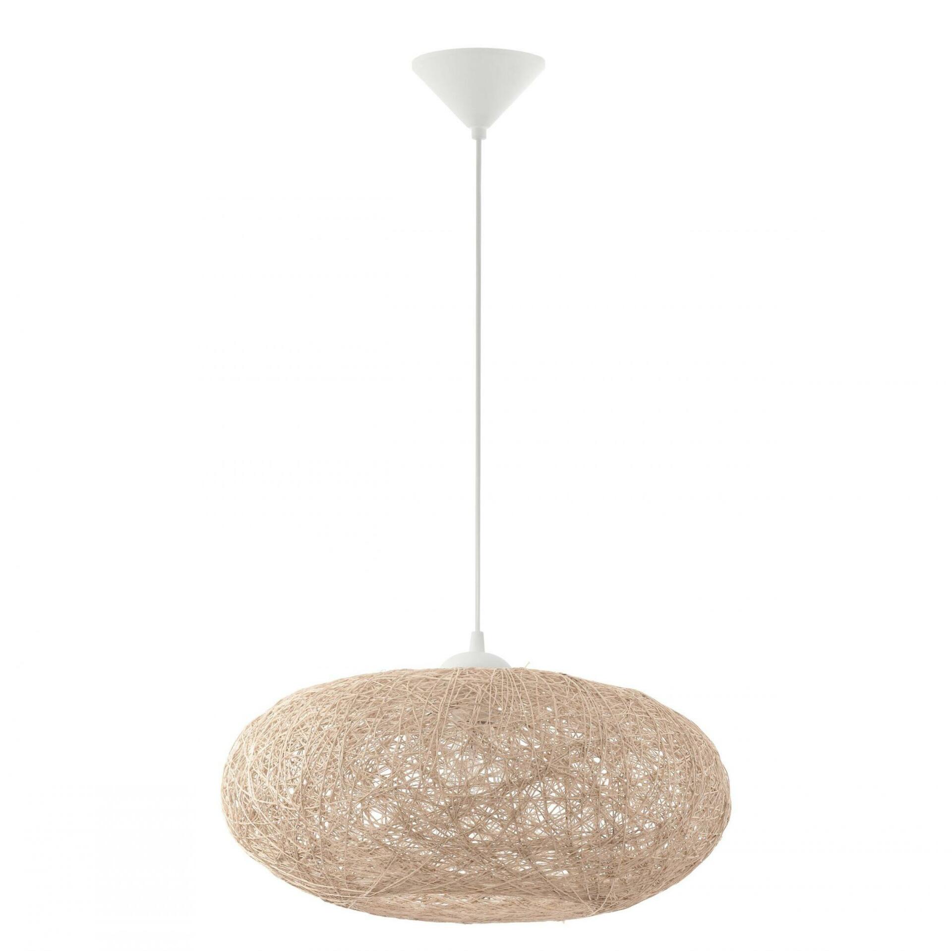 Závesné svietidlo Eglo Campilo E27 béžová 450mm