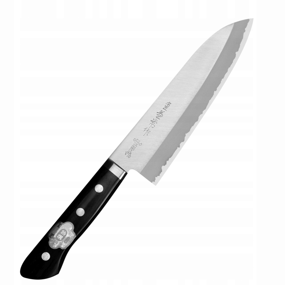 Kanetsune 3000 VG-10 Japonský kuchynský nôž Santoku na zeleninu 60 Hrc 16,5 cm