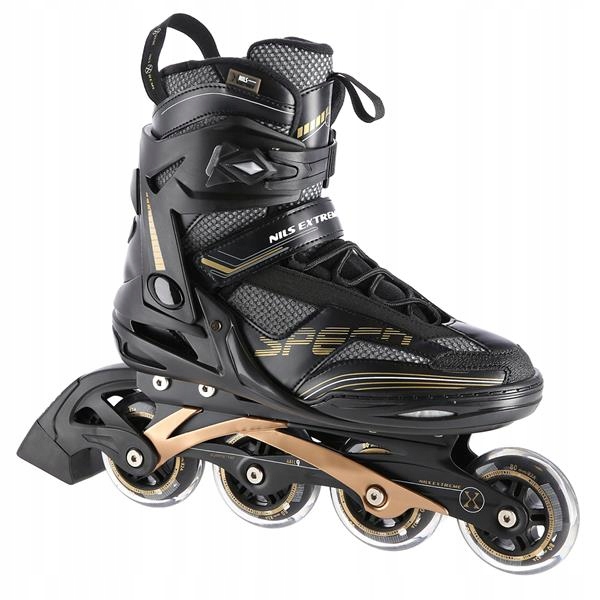 

38 rolki Nils Extreme Płoza Alu kauczukowe ABEC-9