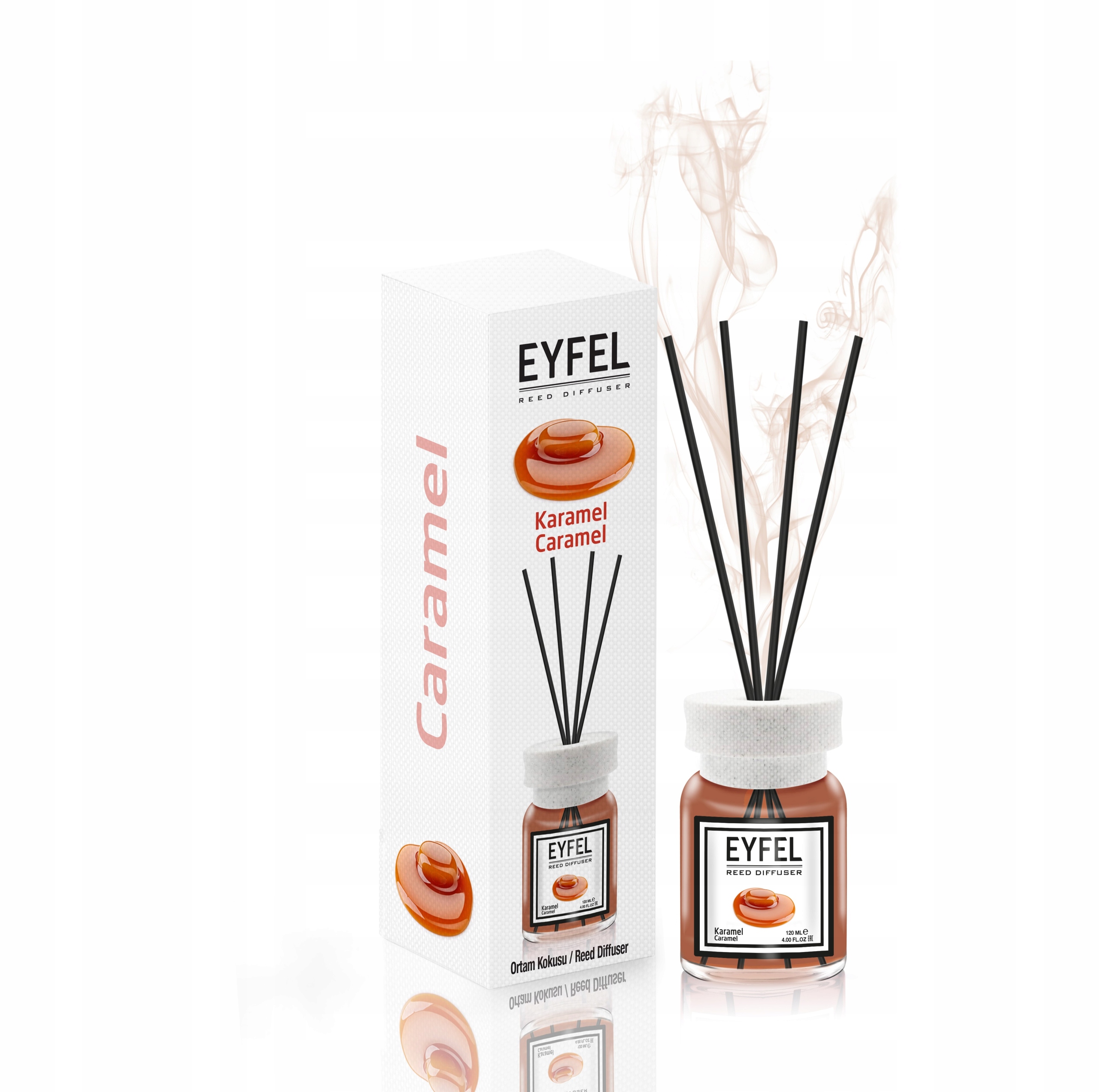 KARMEL EYFEL ZAPACHY DO DOMU PATYCZKI 120 ML