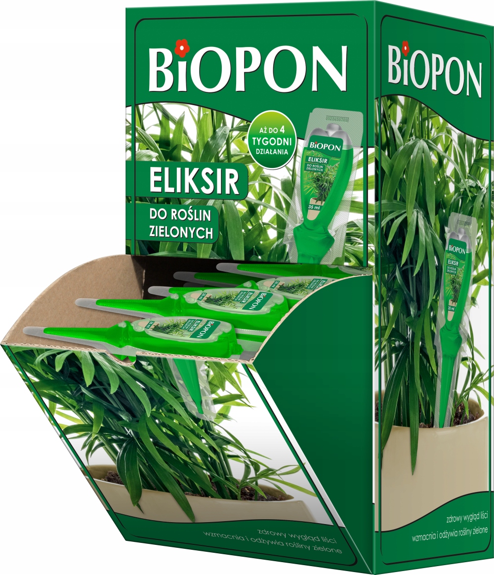 

Nawóz Do Roślin Zielonych Eliksir Biopon Aplikator