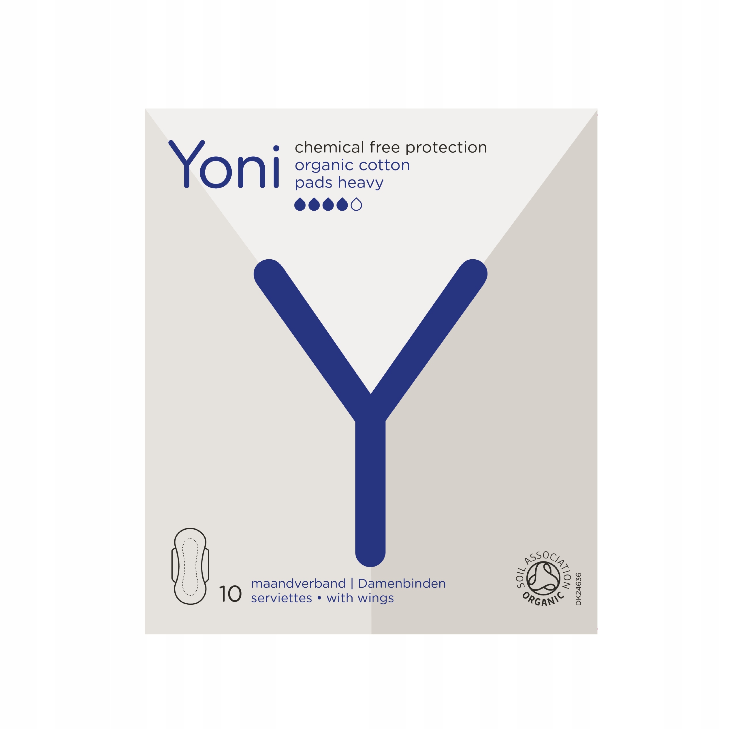 

Yoni Organic podpaski z bawełny Heavy 10szt