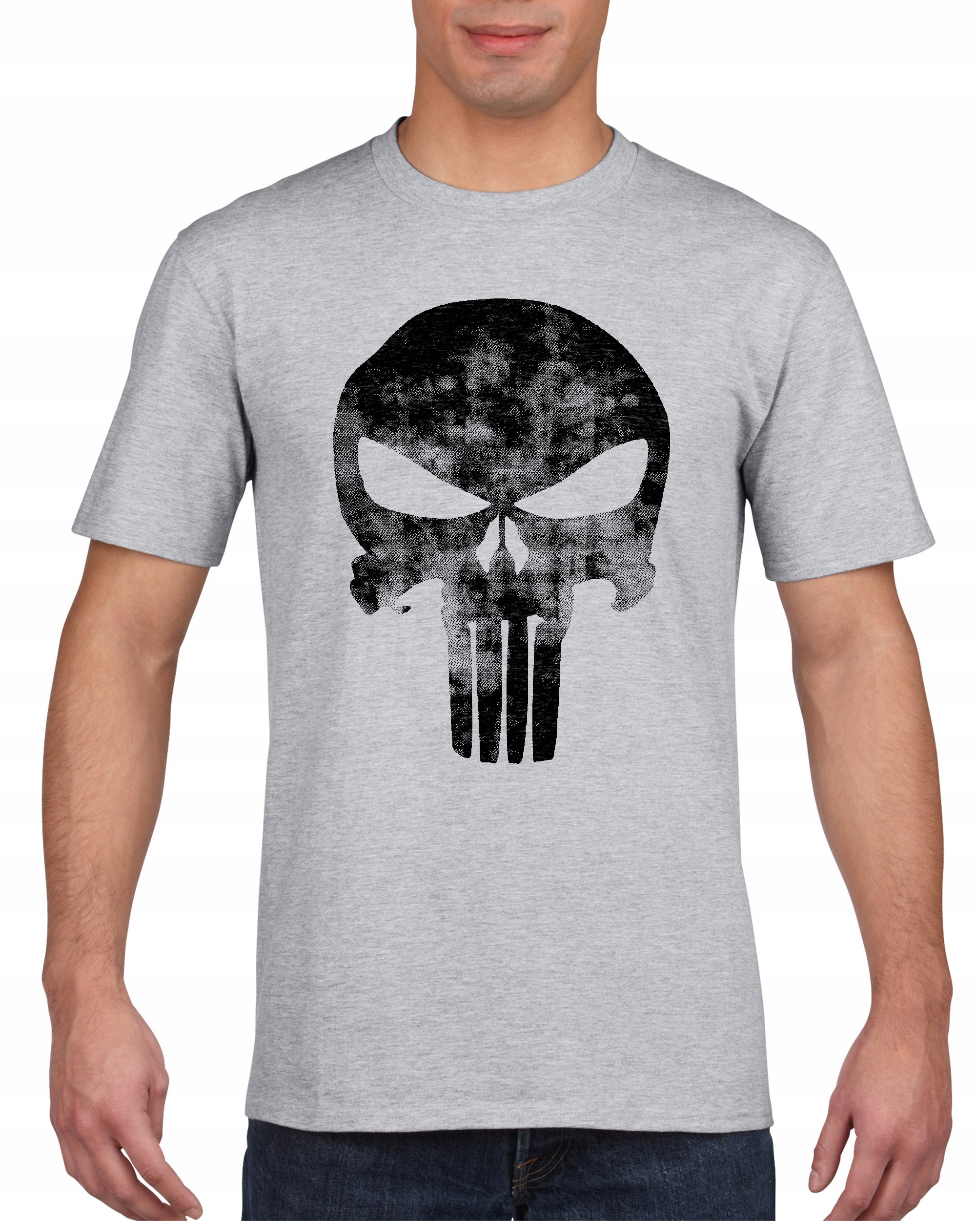 

Koszulka męska Punisher Czaszka S