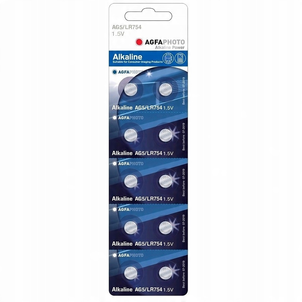 

Bateria Agfaphoto Alkaline AG5 LR48 BL10