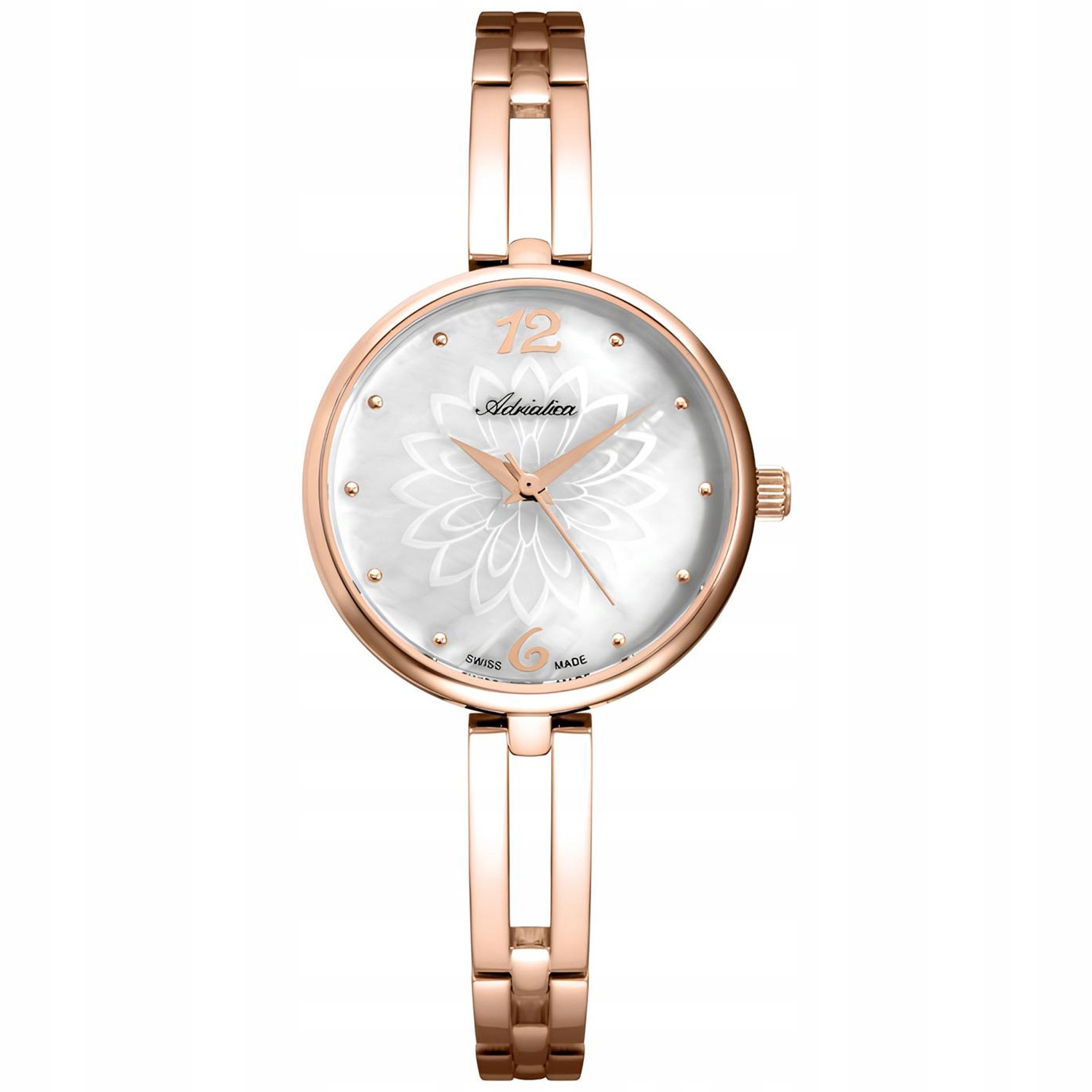Dámské hodinky Adriatica A3762.917FQ růžové zlato