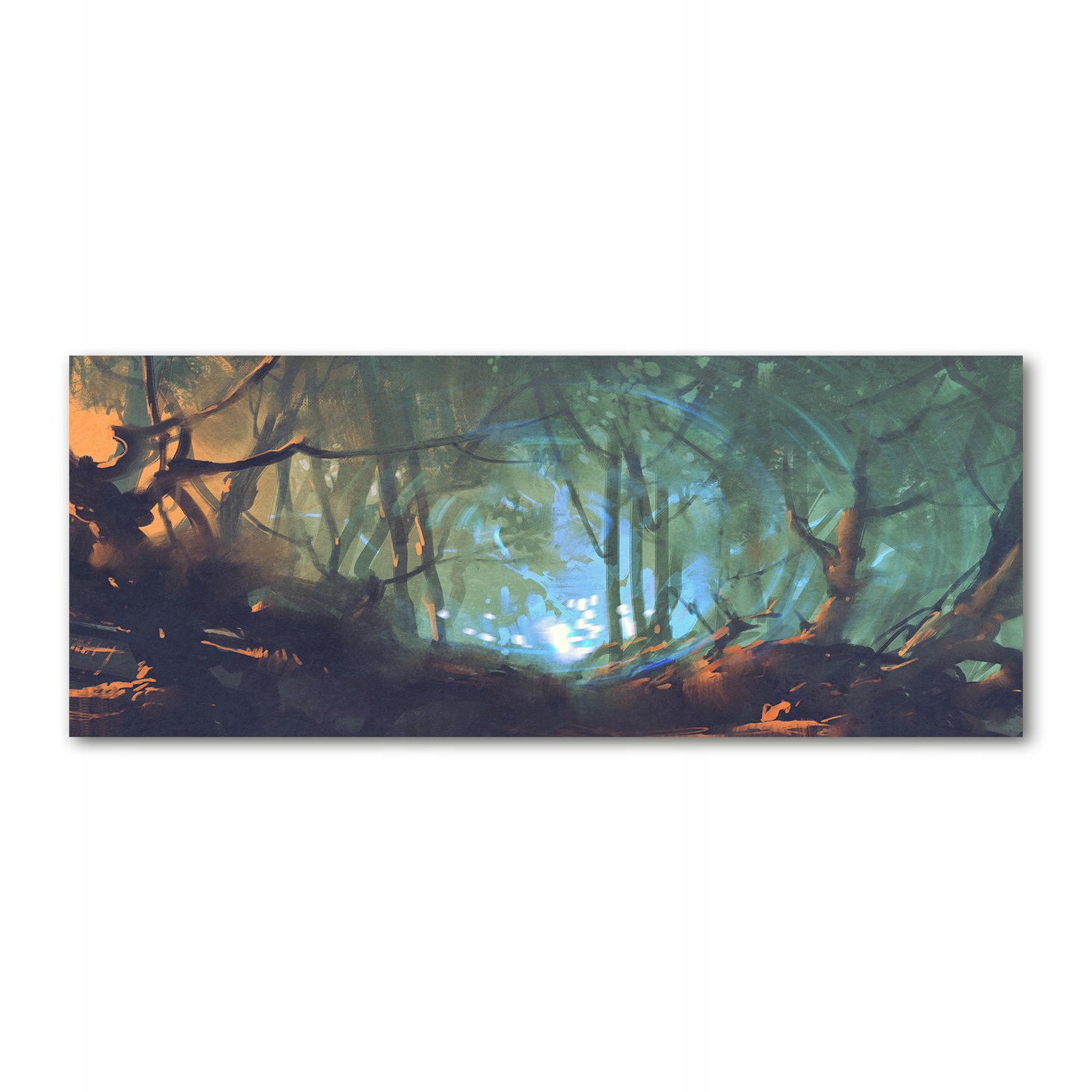 

Foto obraz akryl zdjęcie Mistyczny las 125x50 cm