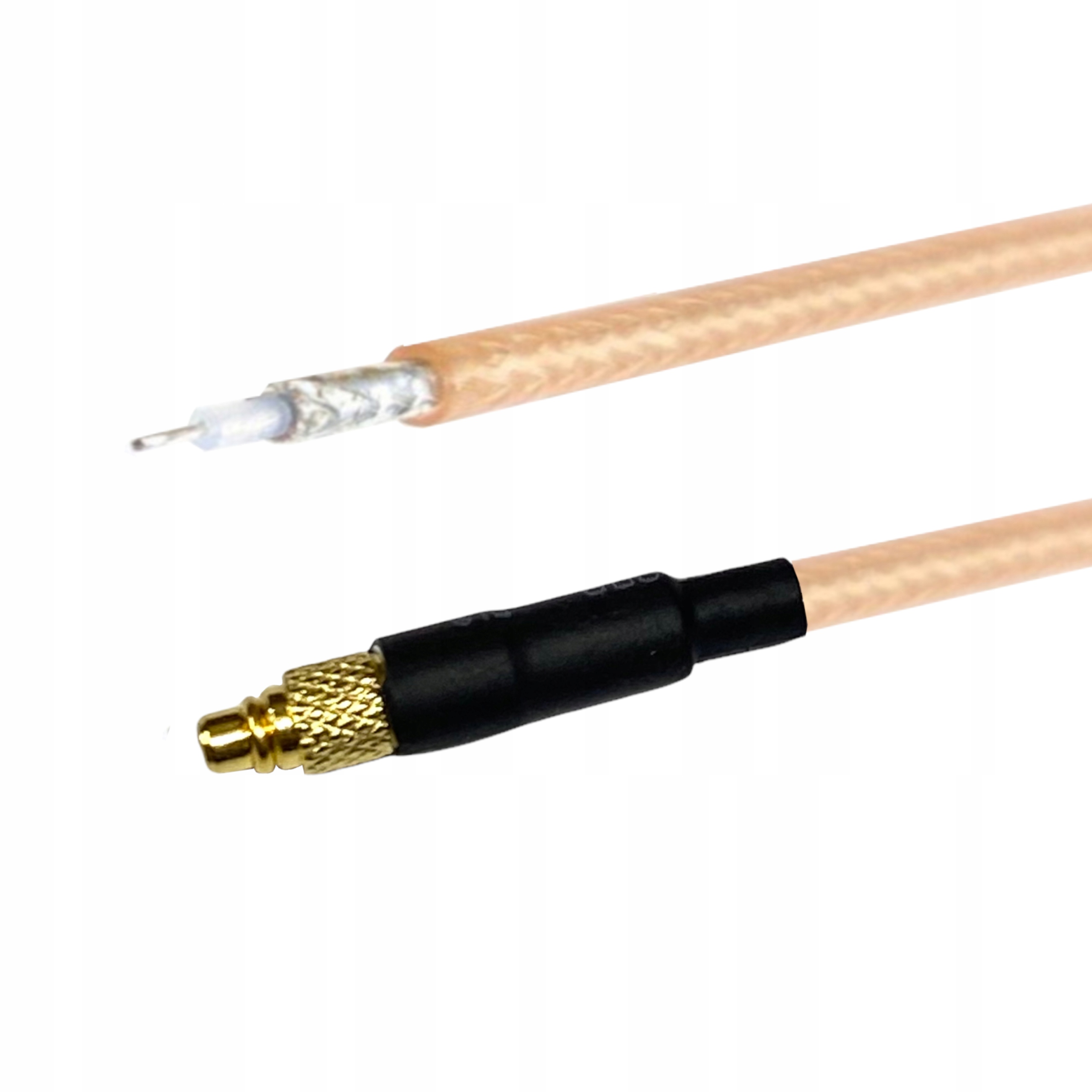 Pigtail MMCX wtyk RG316 do lutowania 15cm