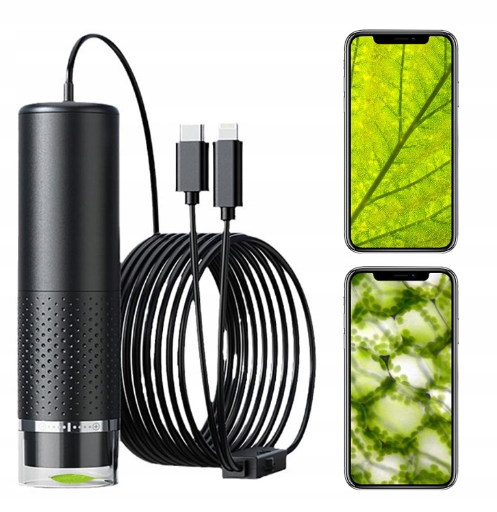 Mikroskop pro mobilní telefon Ashfly Usb 200x digitální mikroskop Dárek