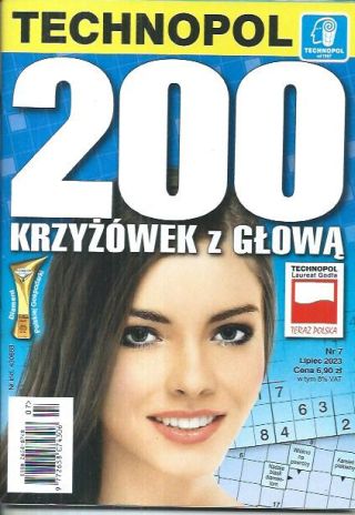 Krzyżówki 200 panoramicznych z głową 7/2023