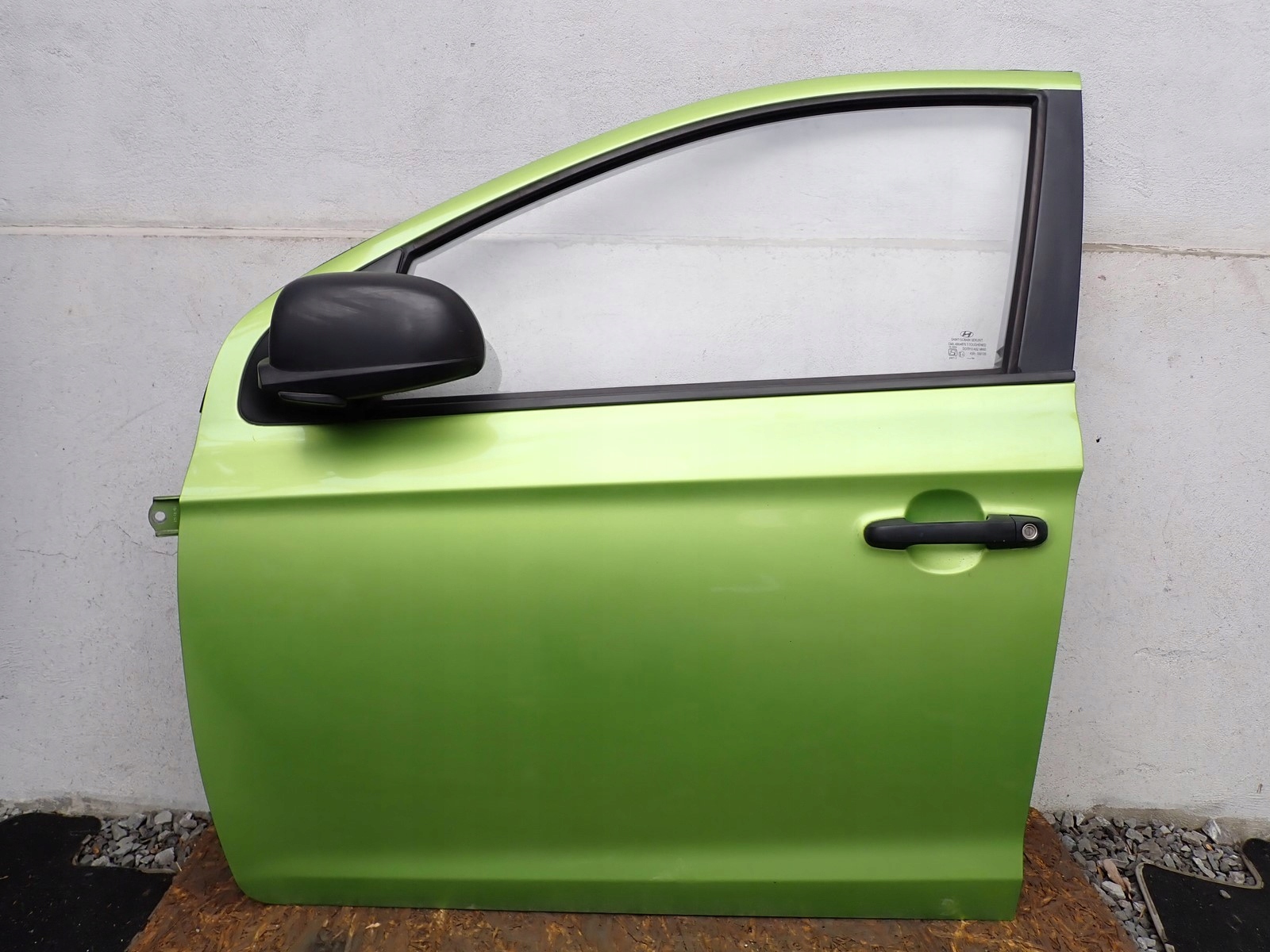 door left front left front HYUNDAI I20 1 and PB 08-14R TK ELECTRIC GREEN