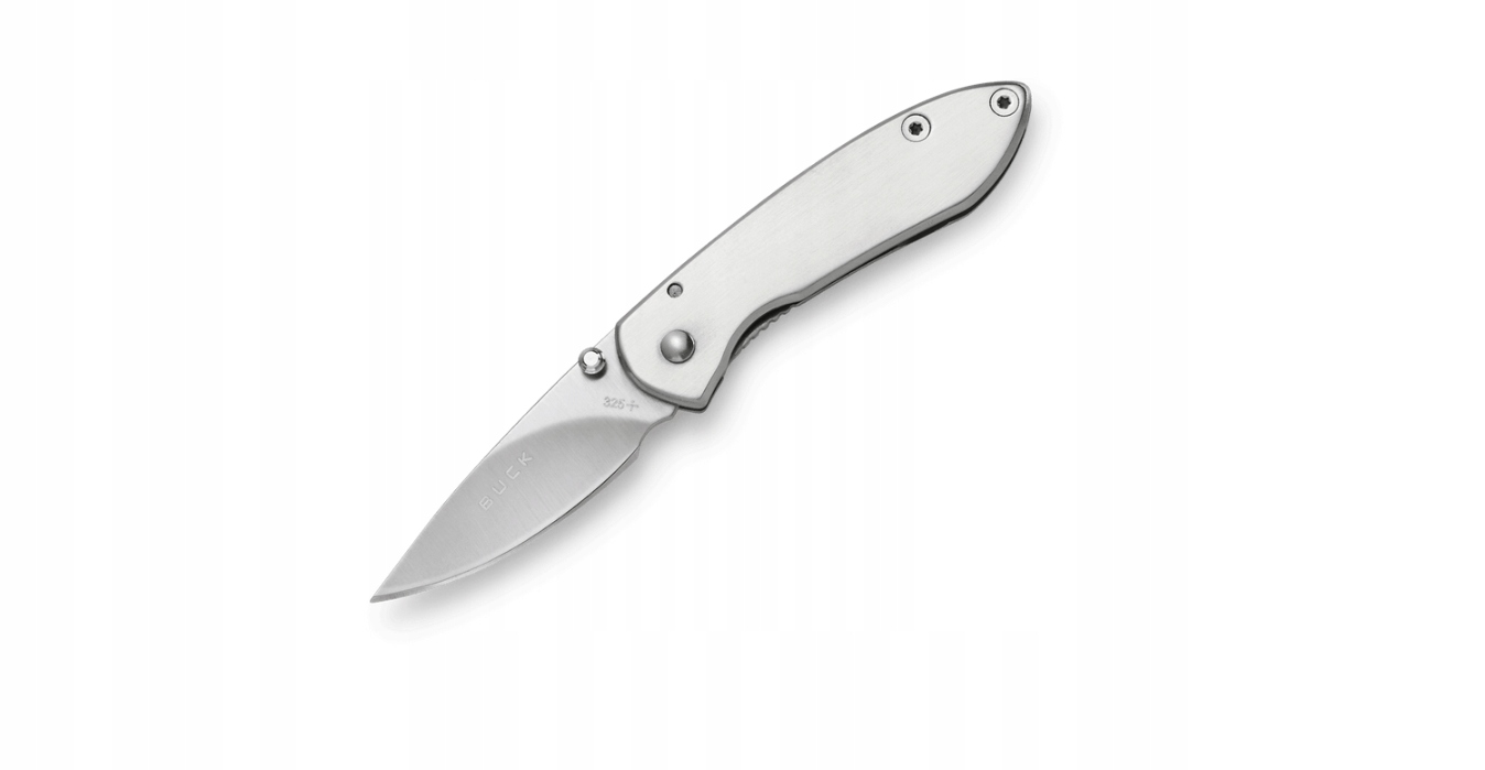 Buck BU-0325SSS 325 Colleague Stainless nóż kieszonkowy 4,8 cm, stal nierdzewna