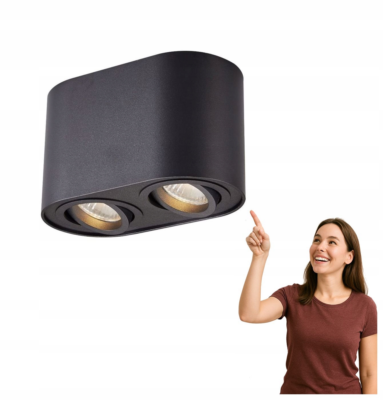 Spotová nástěnná lampa Rondoo ACGU10-191-N Zuma Line