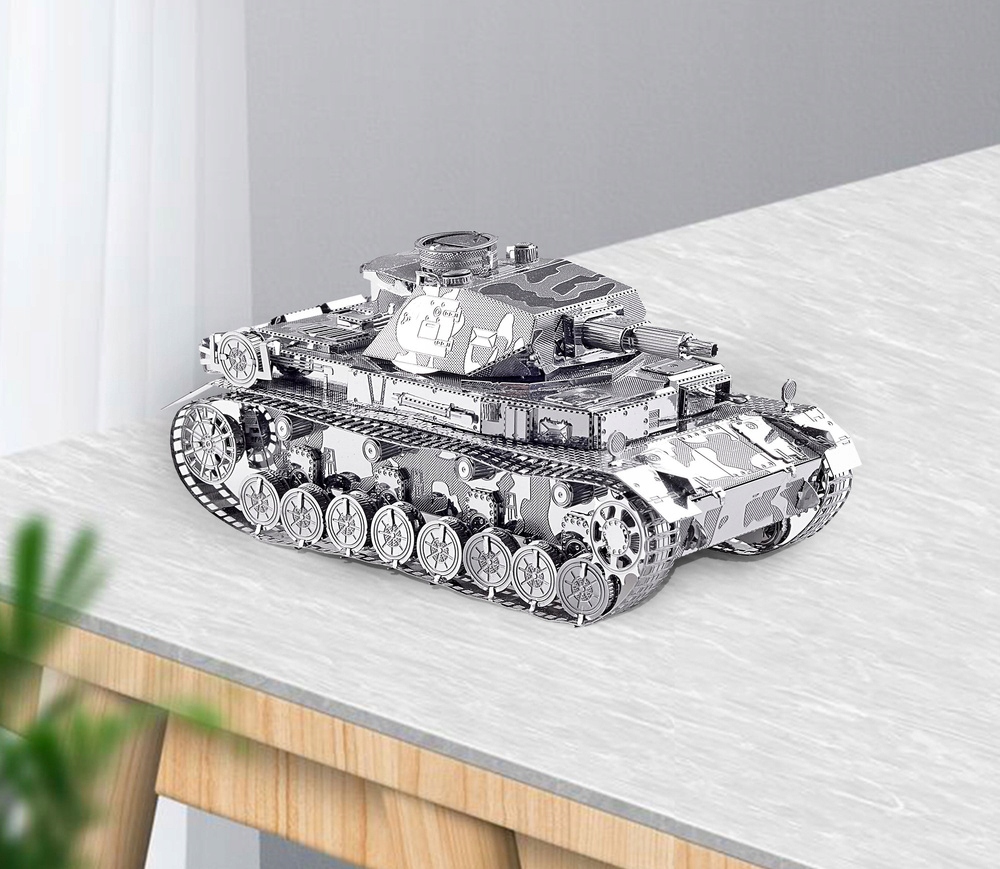 3D Metal Puzzle zestaw modeli do składania - Czołg Tiger +14 EAN (GTIN) 5056005653616