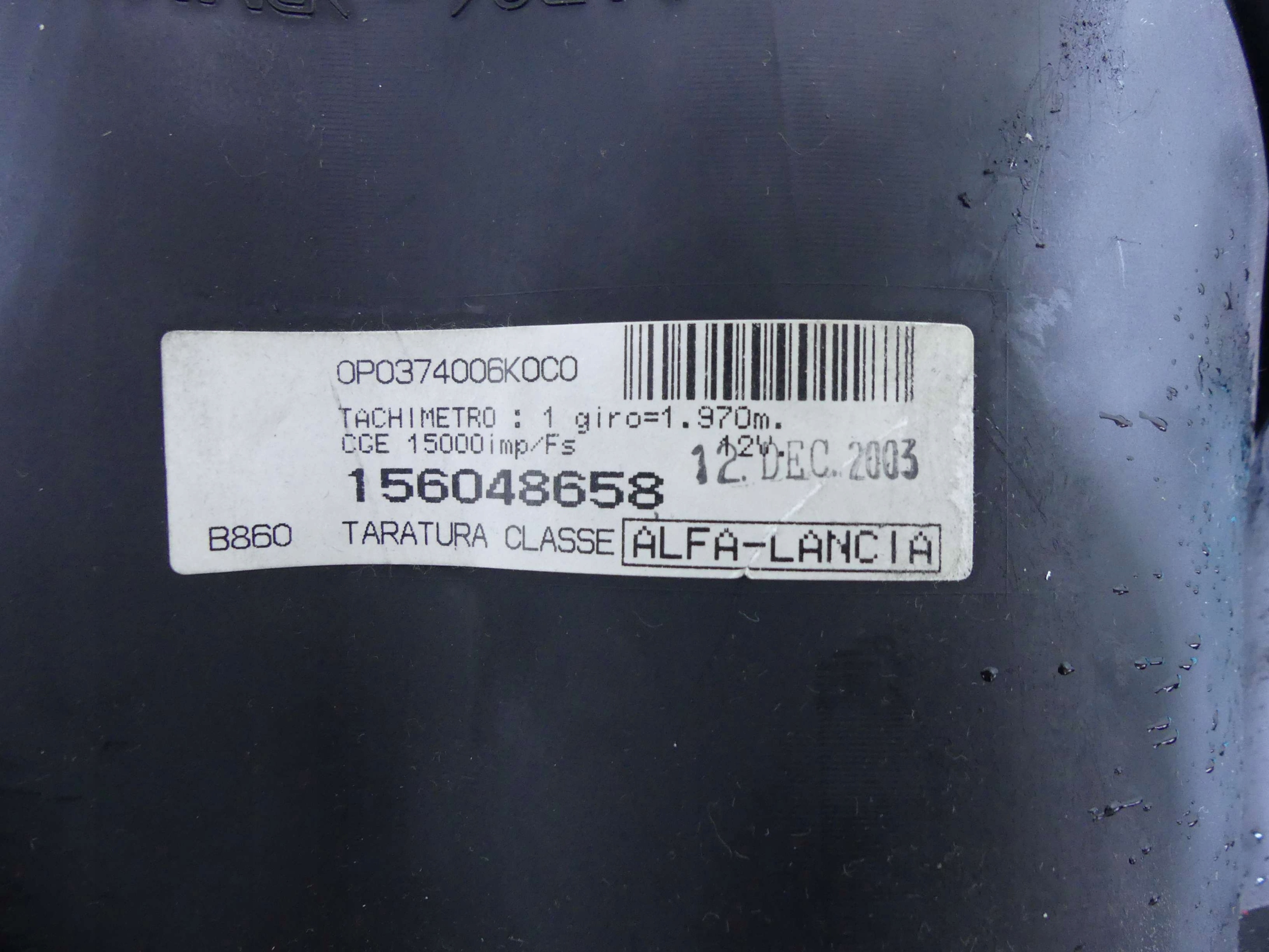 спидометр ALFA ROMEO 166 156048658 2.4