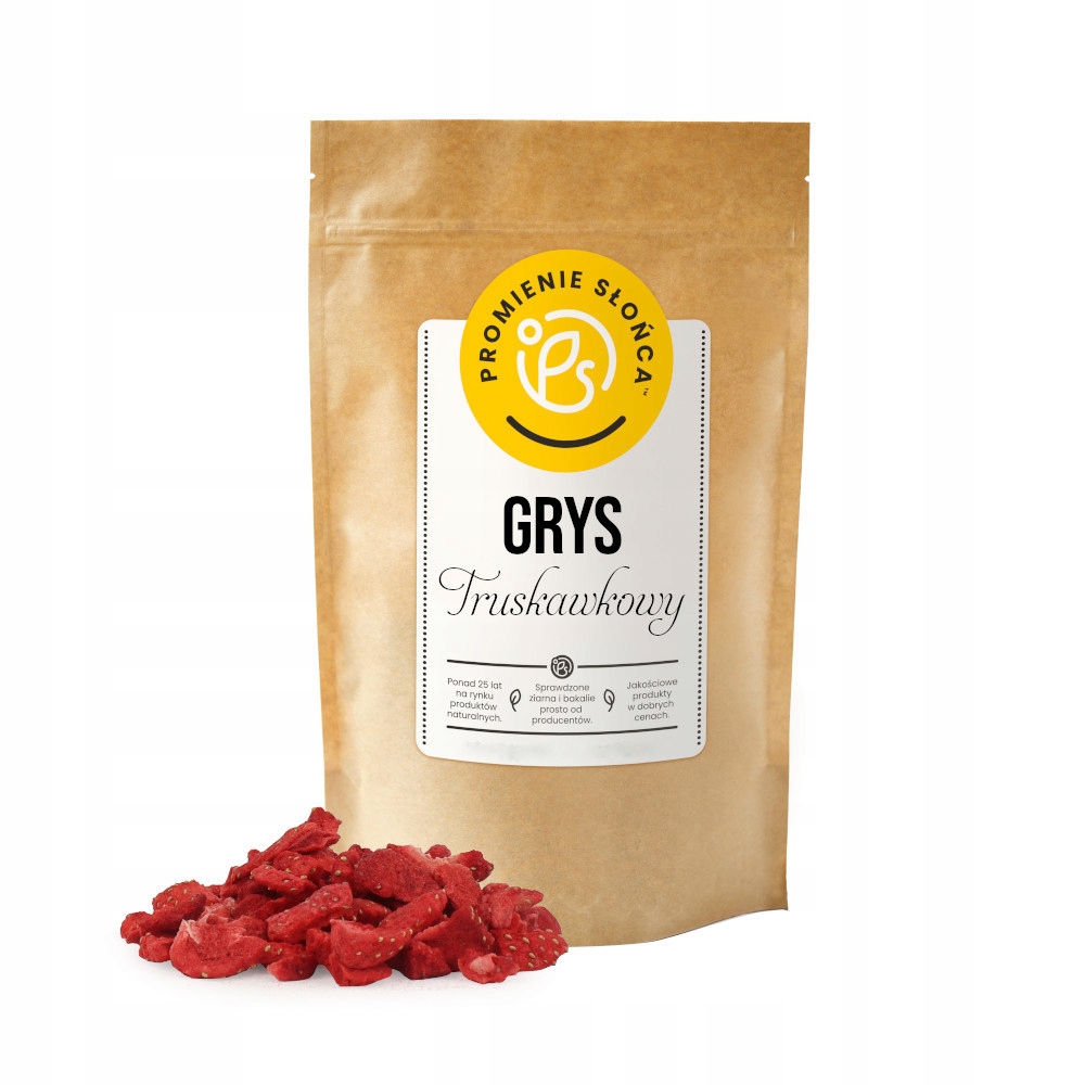 Grys z Truskawek Liofilizowanych 20g