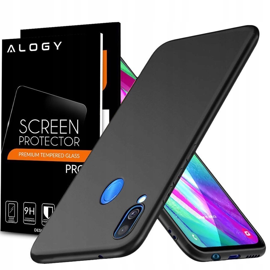 

Etui Alogy Slim Case Obudowa Do Galaxy A40 + Szkło