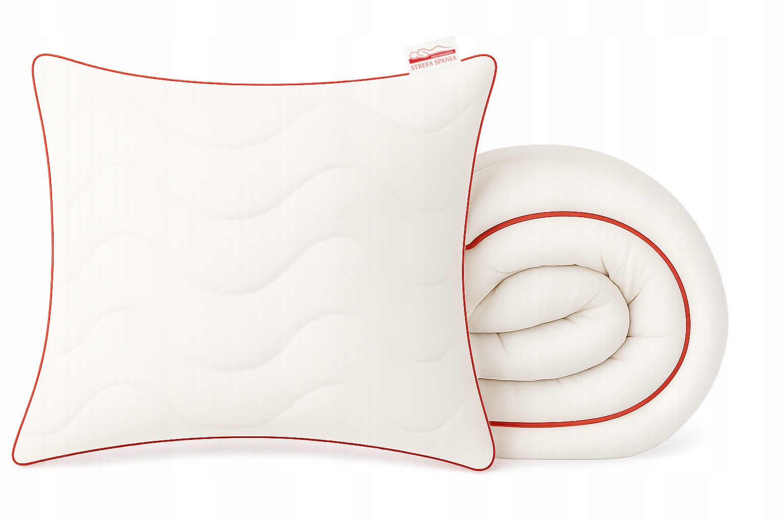 Sada Linea Rosso: Přikrývka 140x200 Polštář 70x80 Česká kvalita