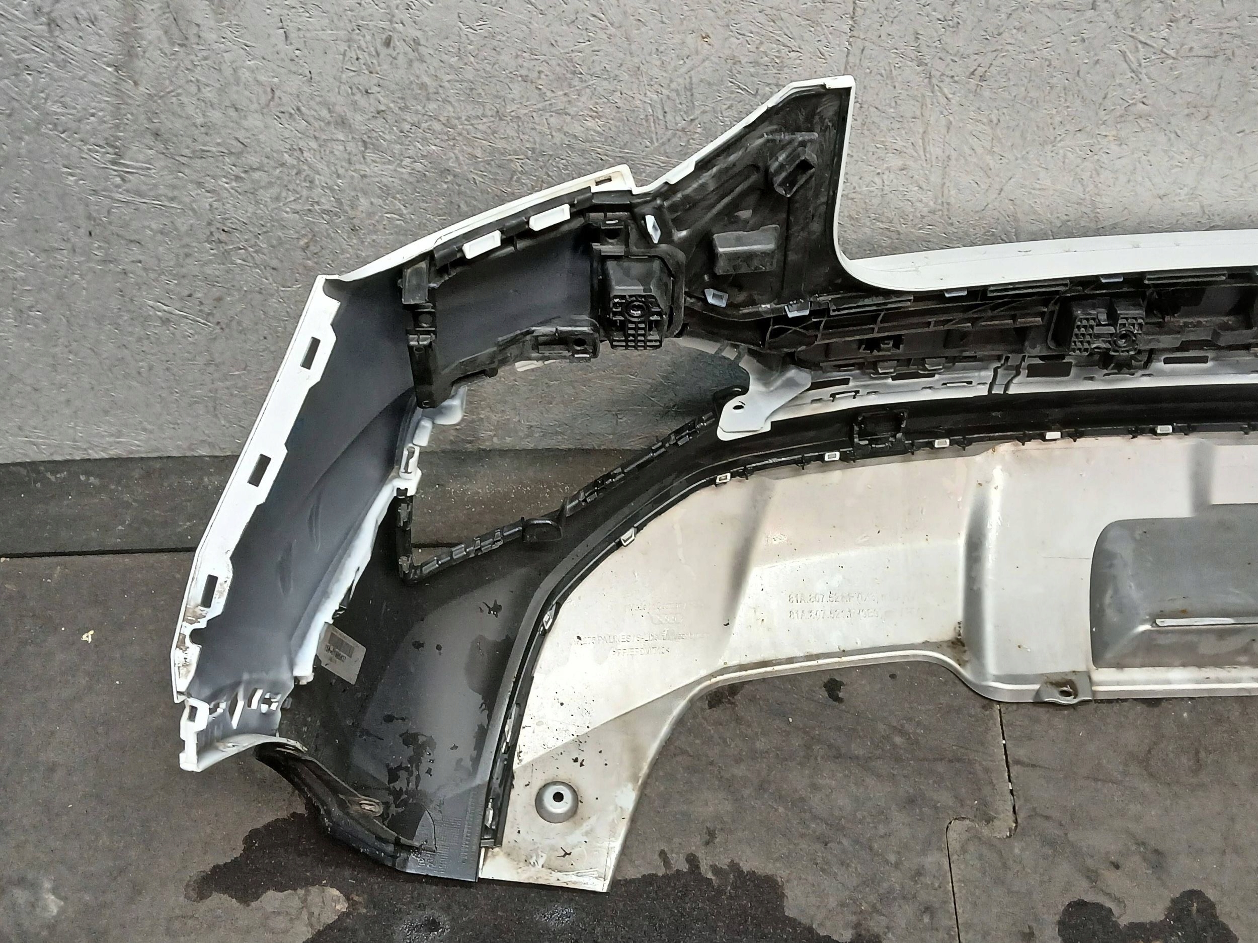 bumper rear part AUDI Q2 S LINE LIFT 81A