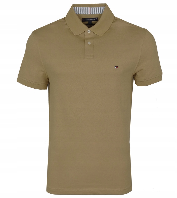 Tommy Hilfiger pánské polo tričko, béžové, XXL