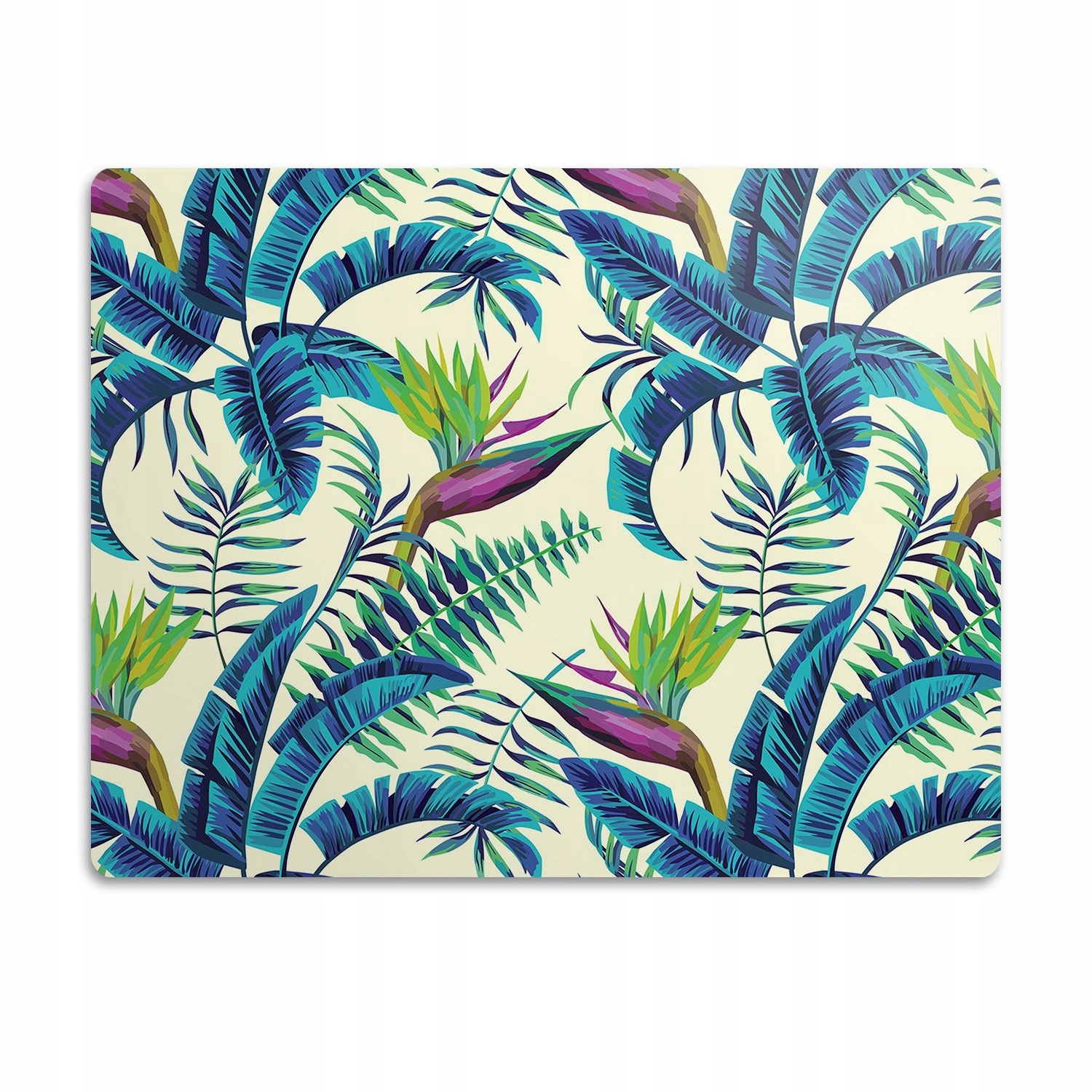 Levně Podložka pod misku pro kočky psa Tropický obraz 90x60