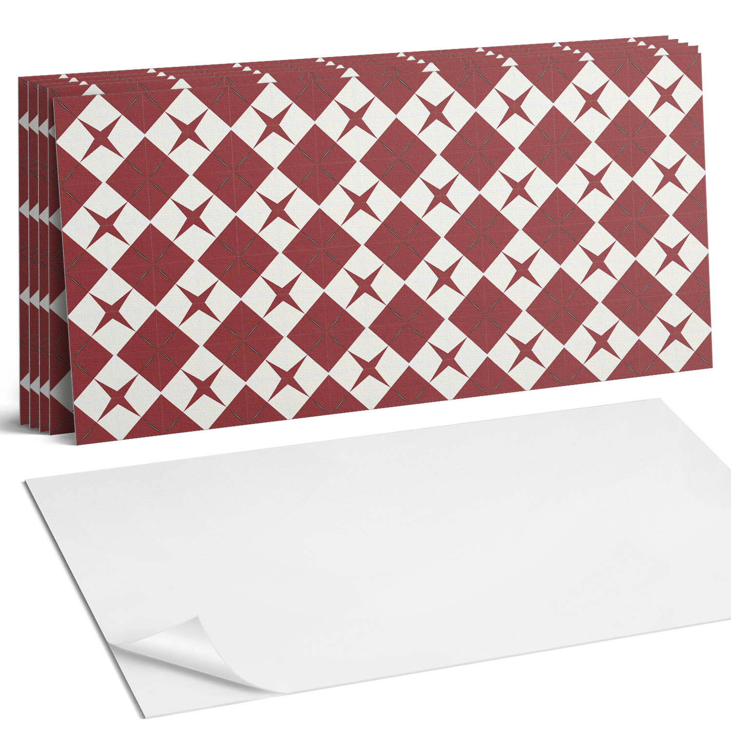 Sada vinylových dlaždíc z Pvc Diamantová obloha s hviezdami 6 x 60 x 30 cm