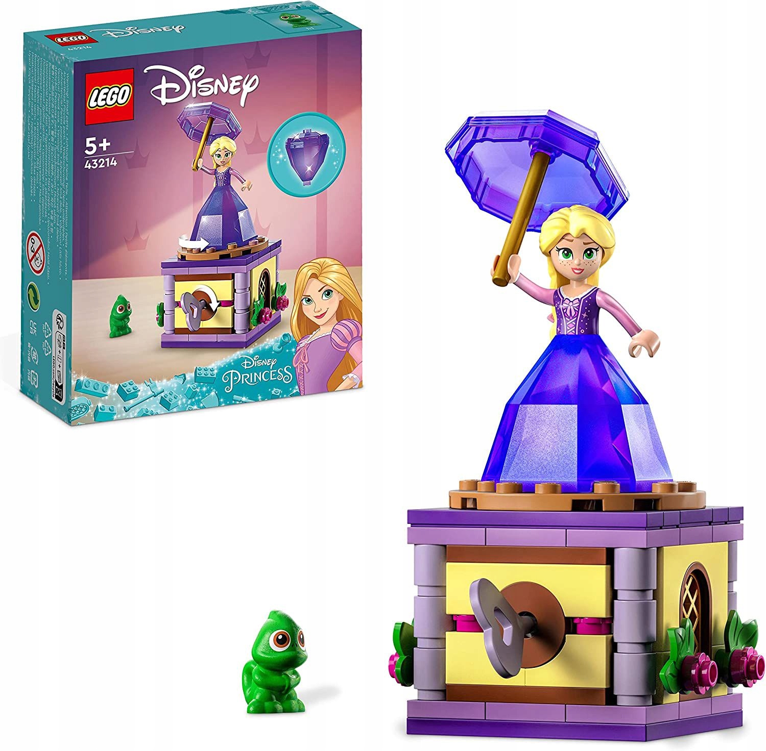 LEGO DISNEY PRINCESS - WIRUJĄCA ROSZPUNKA (43214)