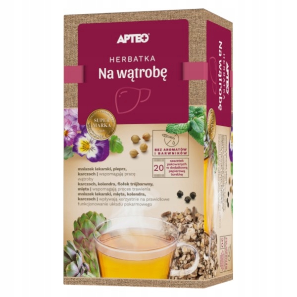 

Herbatka Ziołowa Na Wątrobę Apteo