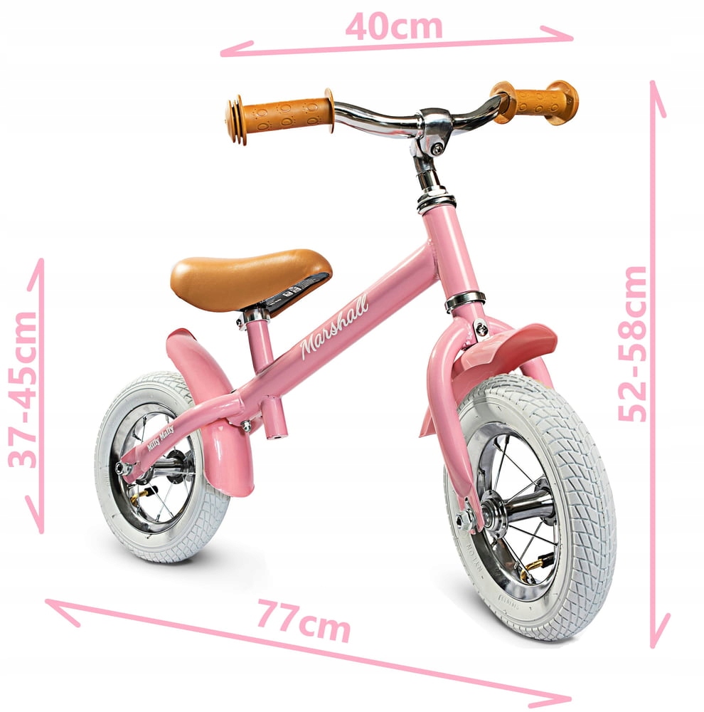 Rowerek Biegowy Pompowane Koła różowy prezent dla 3 latki dla Dziewczynki EAN (GTIN) 5904639311177