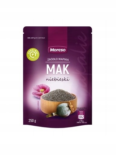 7 x Moreso Modrý Mák 250 g