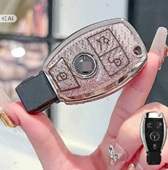 Etui na kluczyk samochodowy Mercedes A B C E S G Gl Gla Glc