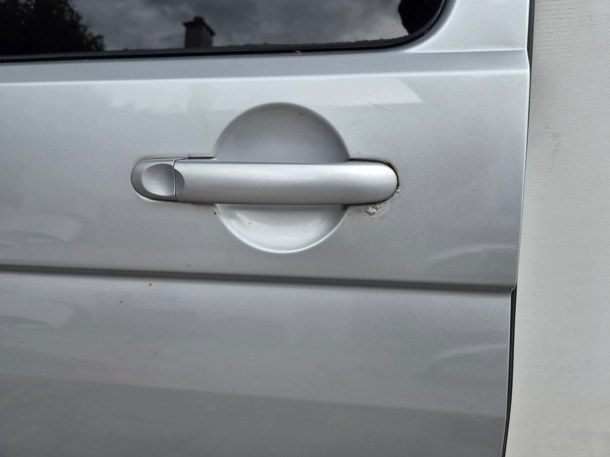 door sliding VW T5 T5 lift side right silver