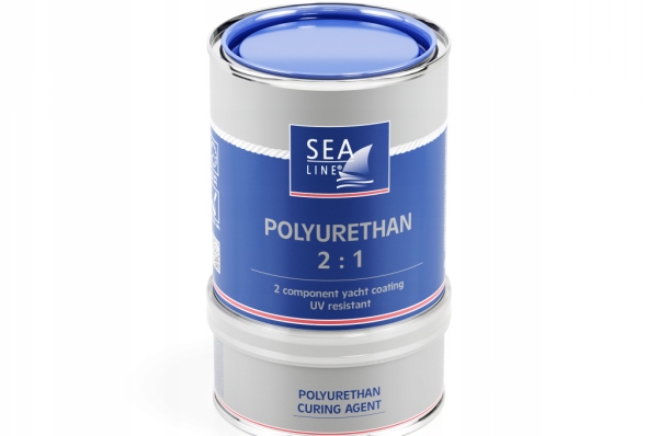 Sea-line Farba Poliuretanowa 2K Błękit 8162 750ml