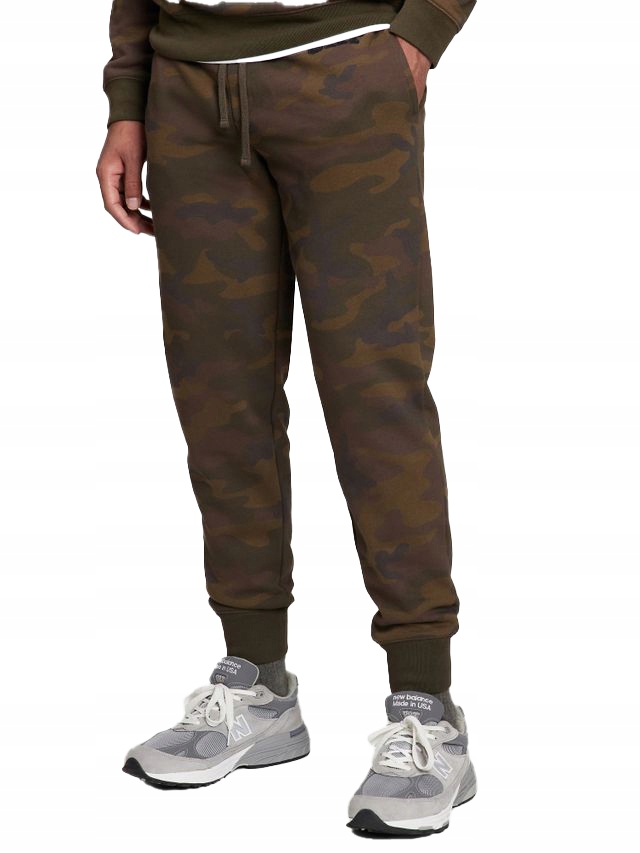 Gap Maskáčové tepláky logo