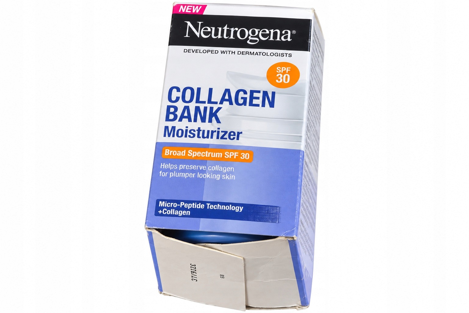 Neutrogena Collagen Bank hydratační pleťový krém Spf 30, 50 ml, vada (poškozený obal)