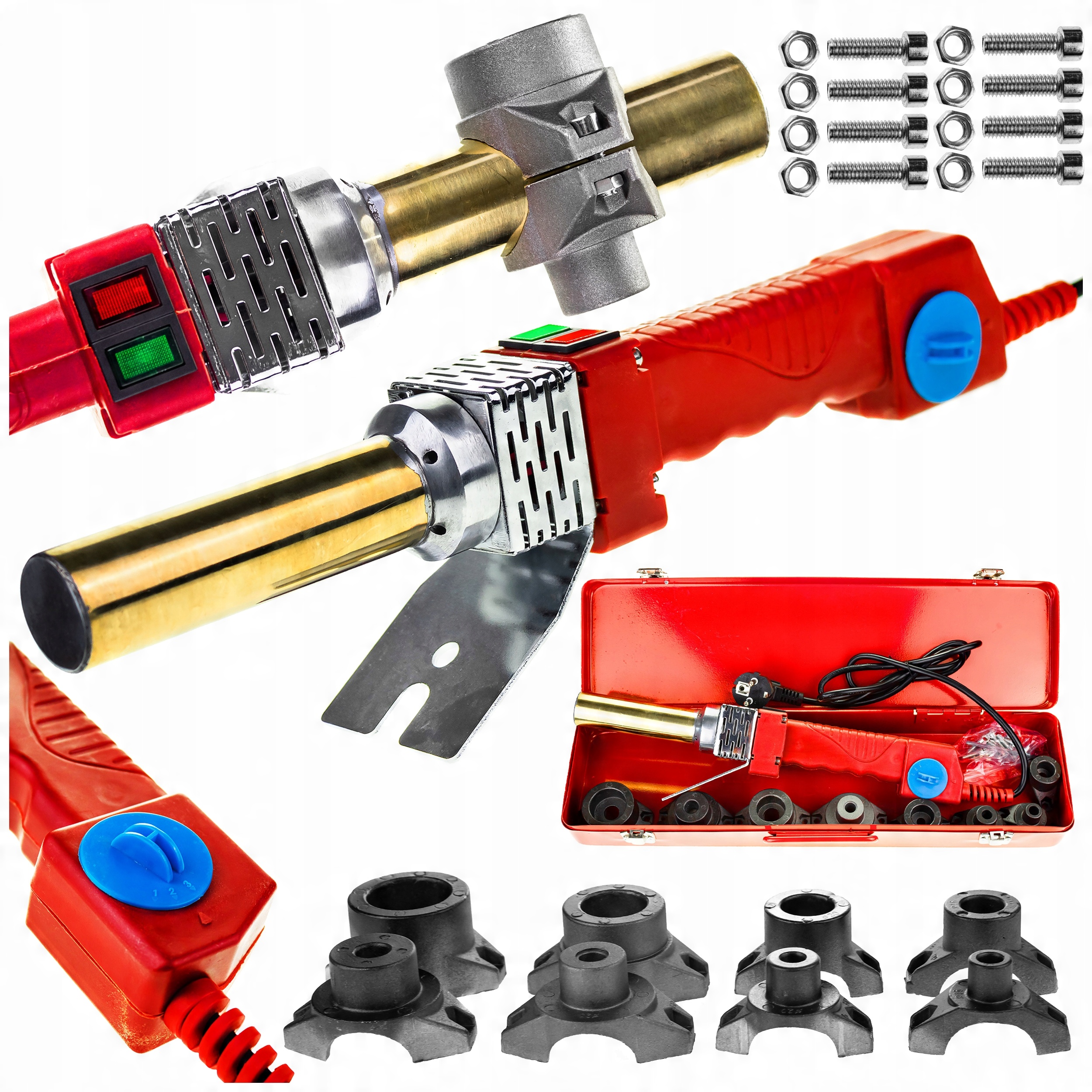 

Zgrzewarka do Rur Pvc Pp Matryce zestaw 2000W