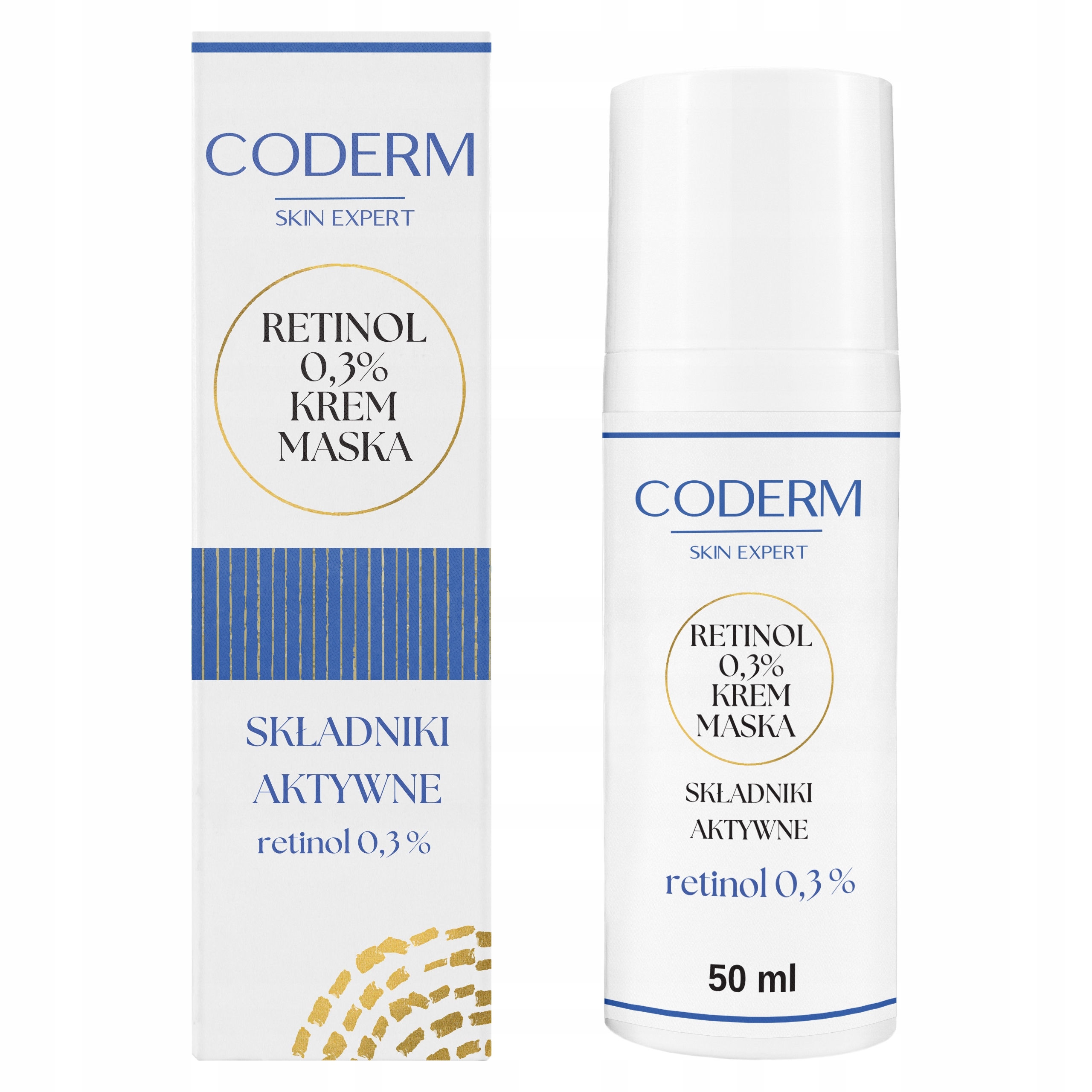 Účinný krém proti pigmentovým skvrnám Coderm, zarudnutí a vady pleti 50 ml