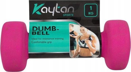 Zestaw hantli 2 x 2kg fitness czarne hantle para Materiał wewnętrzny stal