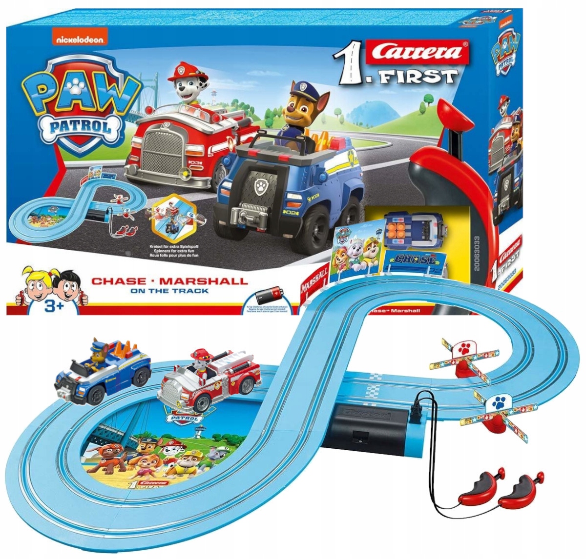 

Carrera Psi Patrol Tor Wyścigowy 2,4m Chase Marsha