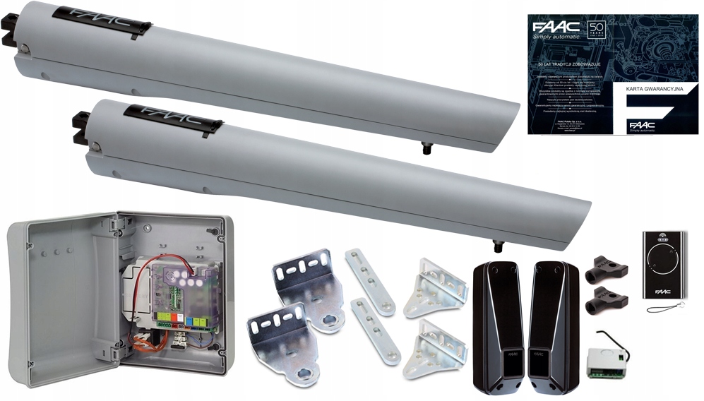 Pohon pro křídlovou bránu Faac S418 Handy 24V