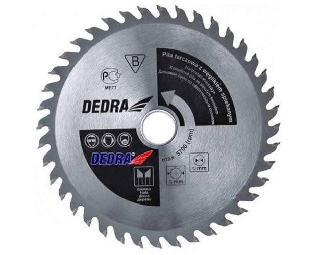 

Tarcza widiowa do drewna 350x30mm 60 zębów Dedra