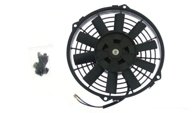 WENTYLATOR WIATRAK SSĄCY 7'' PŁASKI 65mm JAK SPAL Producent części Turboworks