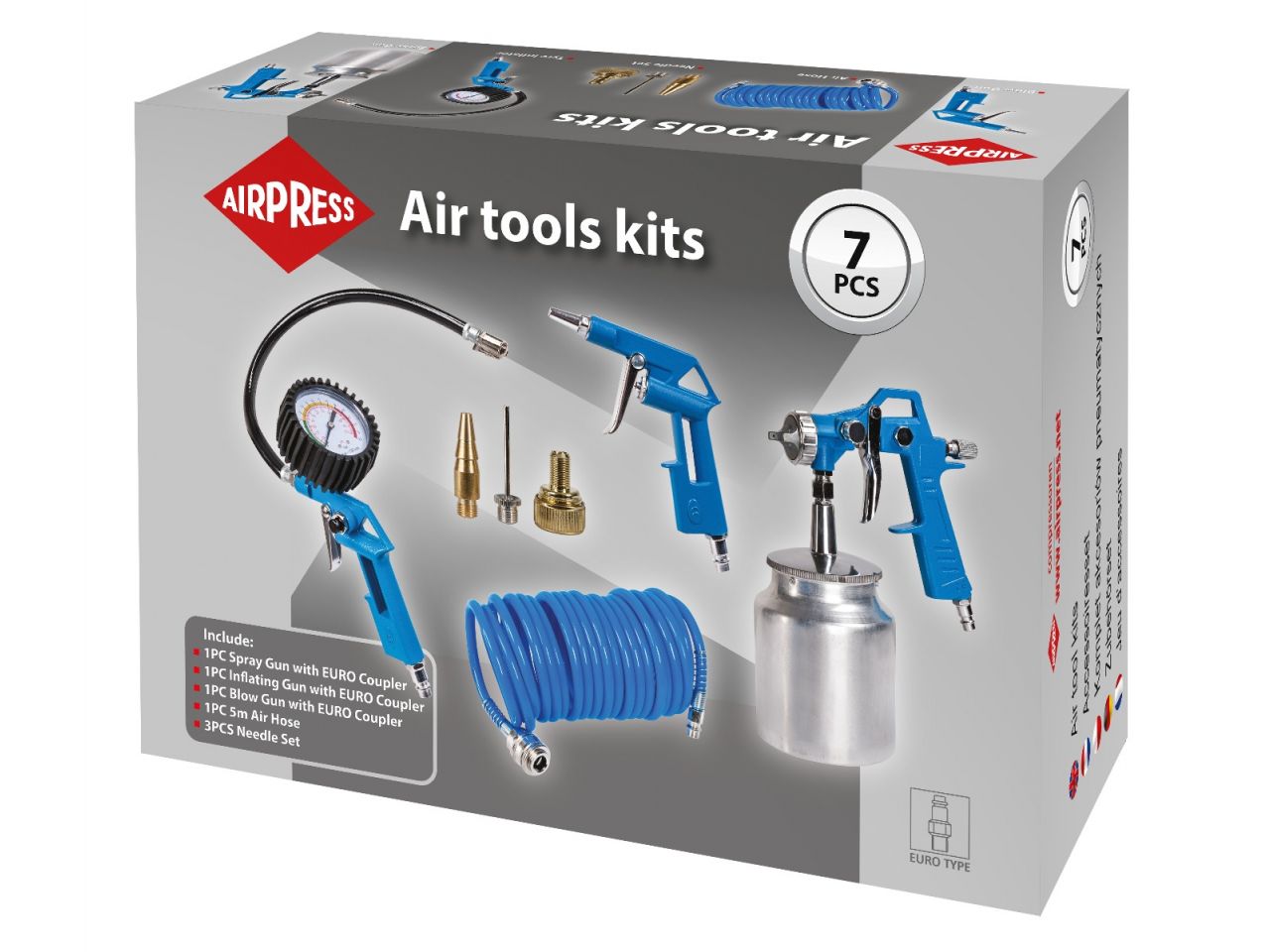 Zestaw akcesoriów 7 elementów 45897 Airpress