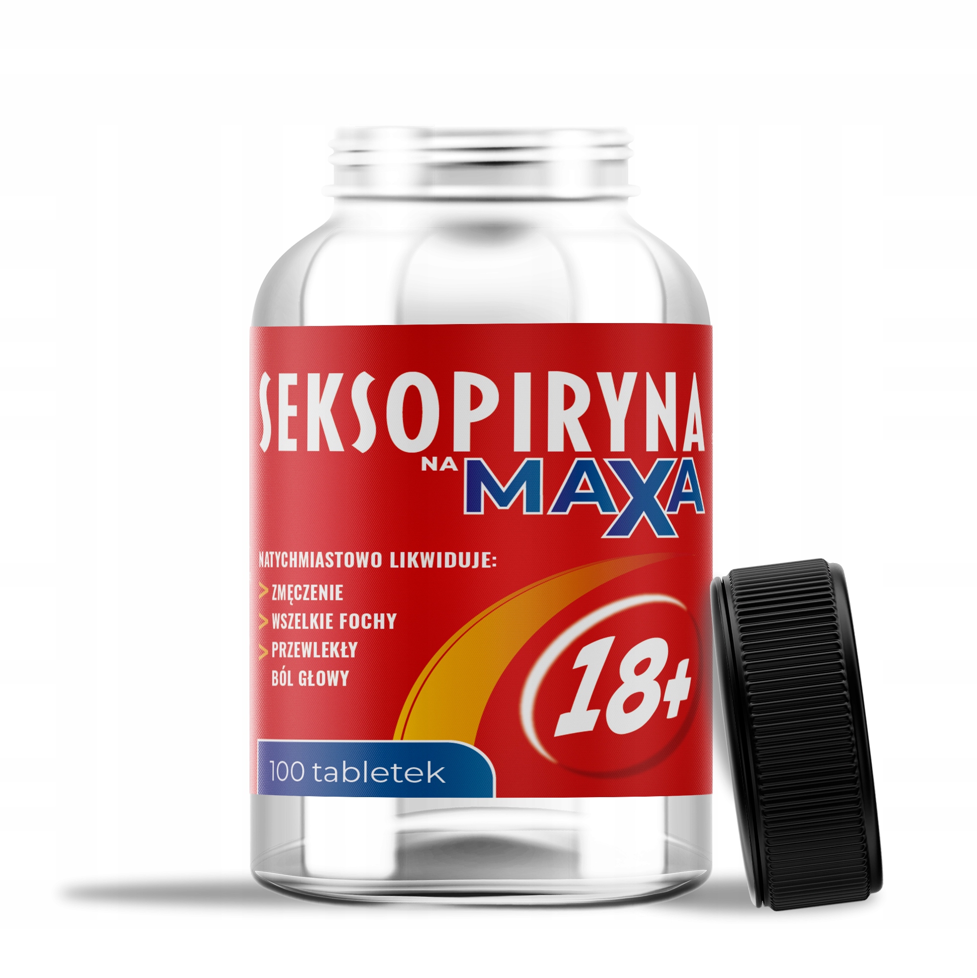 SEKSOPIRYNA Prezent Urodziny 18 30 40 50 60 Butelka na TABLETKI Cukierki EAN (GTIN) 5904161089100