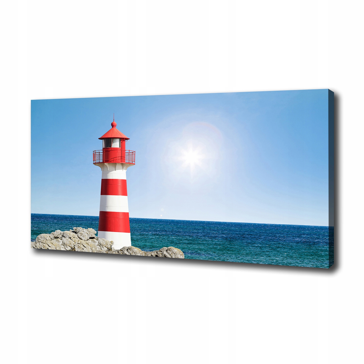 

Foto obraz na płótnie Latarnia morska 100x50 cm