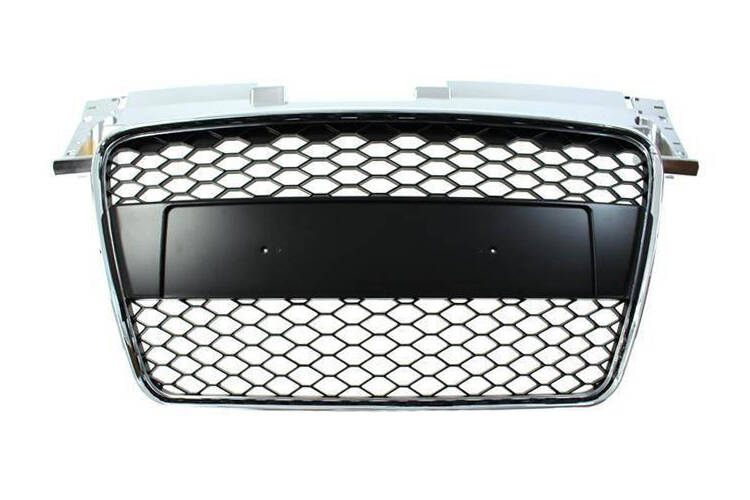 GRILL AUDI TT 8J RS-STYLE CHROME-BLACK 06-14