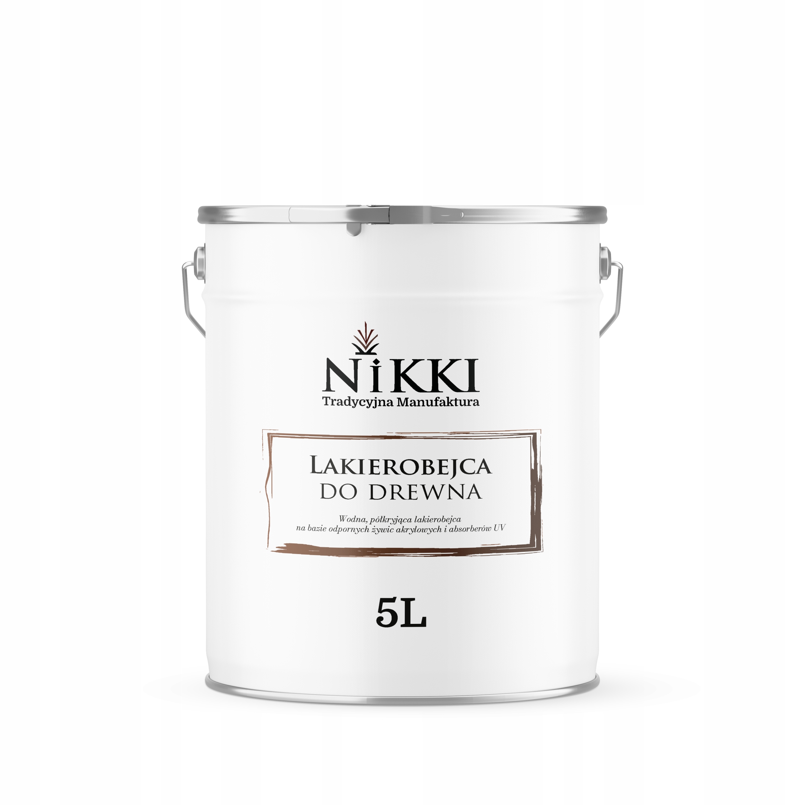 Lakerobejca na drevo, nábytok, okná, dekoratívna farba, modrá, 5 l, polomatná, Uv