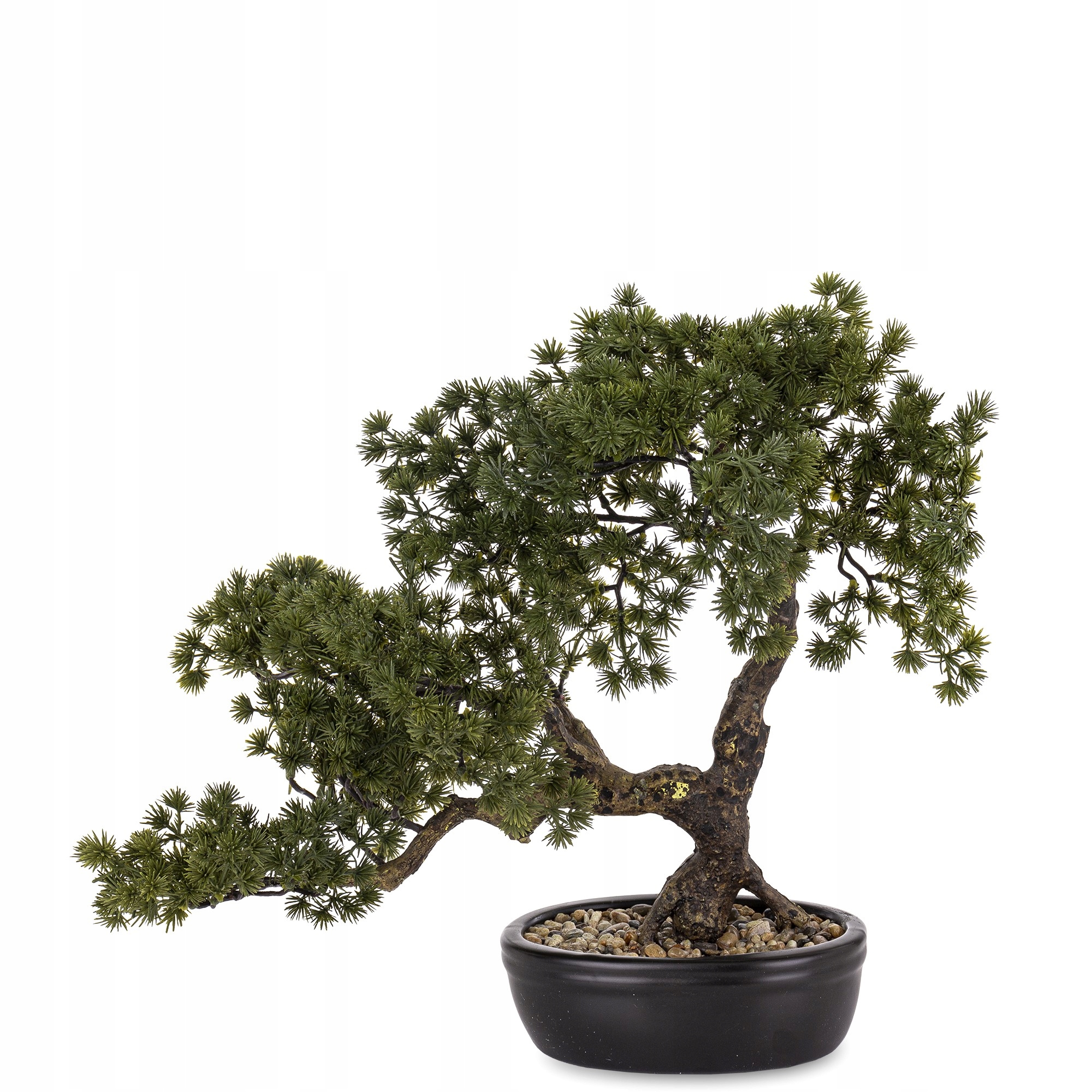 Bonsai Umělý strom Dekorativní rostlina v květináči Květina Borovice Ozdoba